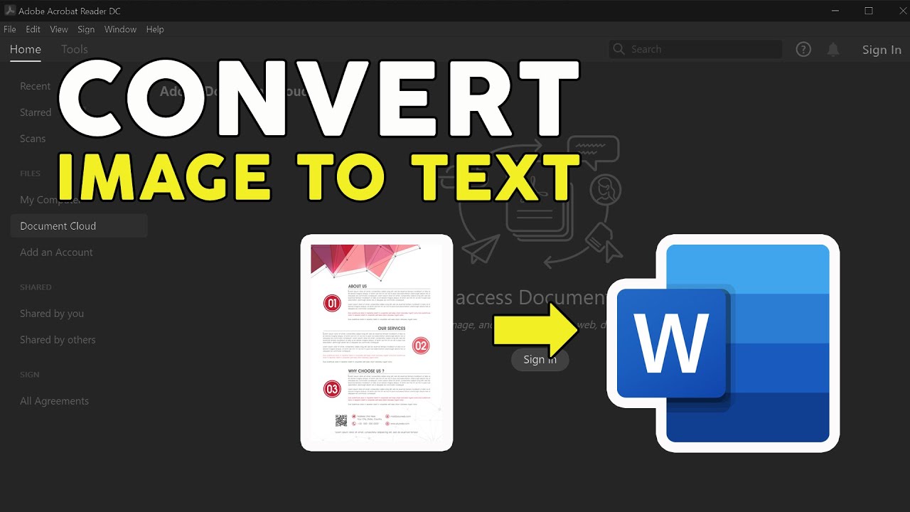 How to convert a scanned PDF into editable text